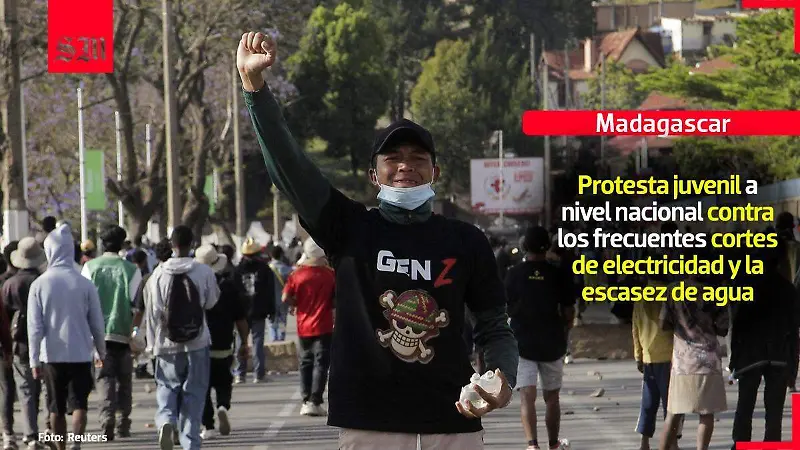 Protesta Madagascar One Piece